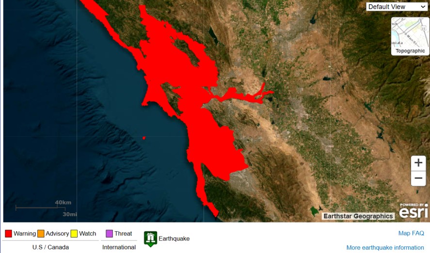 tsunami warning